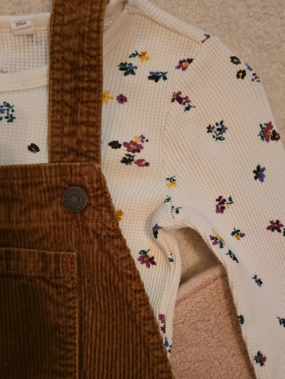GAP Kids Brown Corduroy Dress